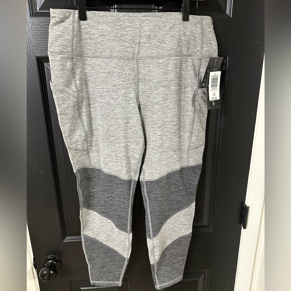 Torrid Grey Active Leggings